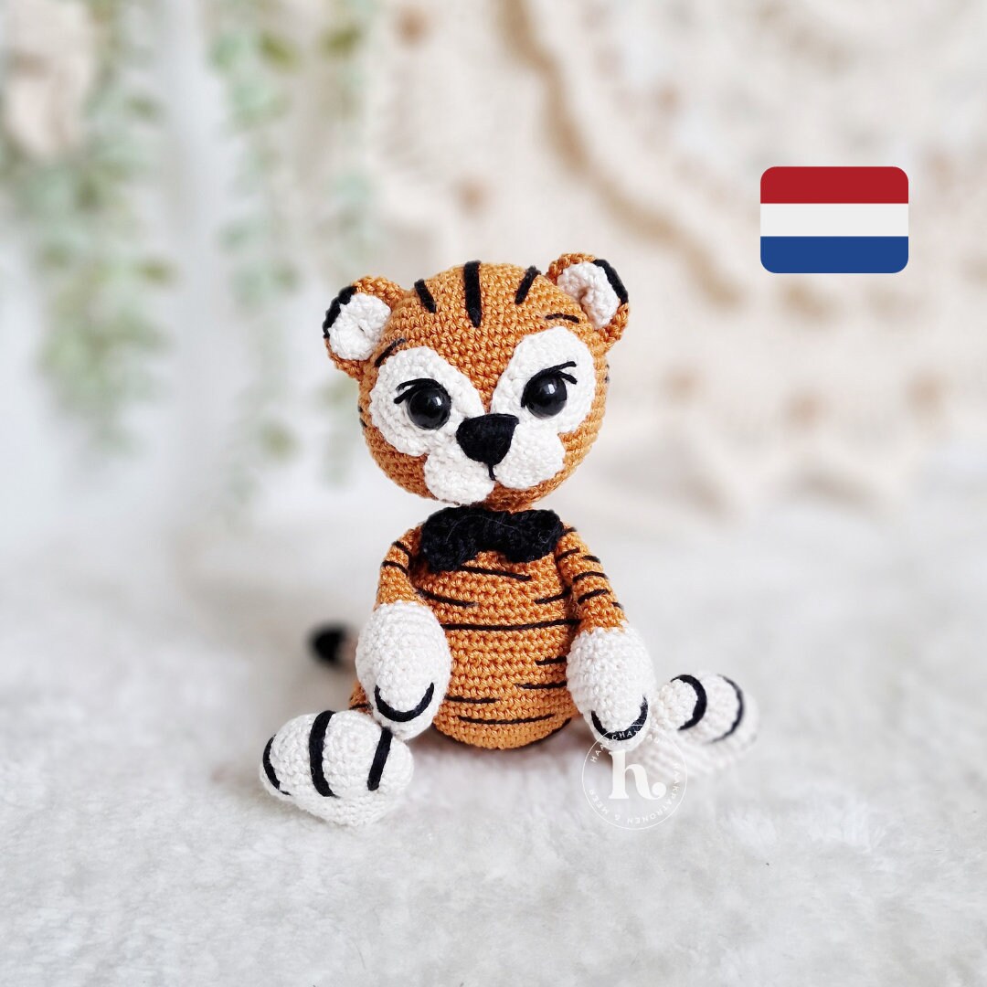 Knuffel Tijger Haakpatroon NL