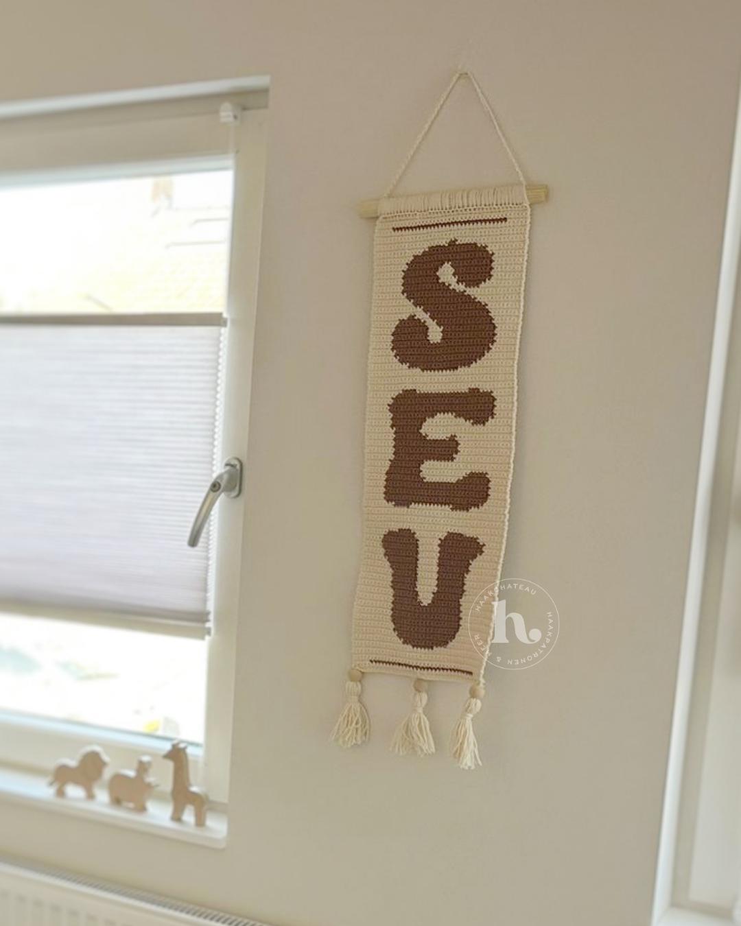 Wandhanger Haakpatroon NL