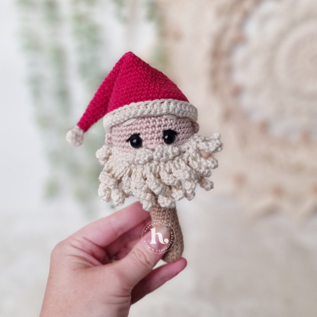 Rammelaar Kerstman Haakpatroon NL/ENG