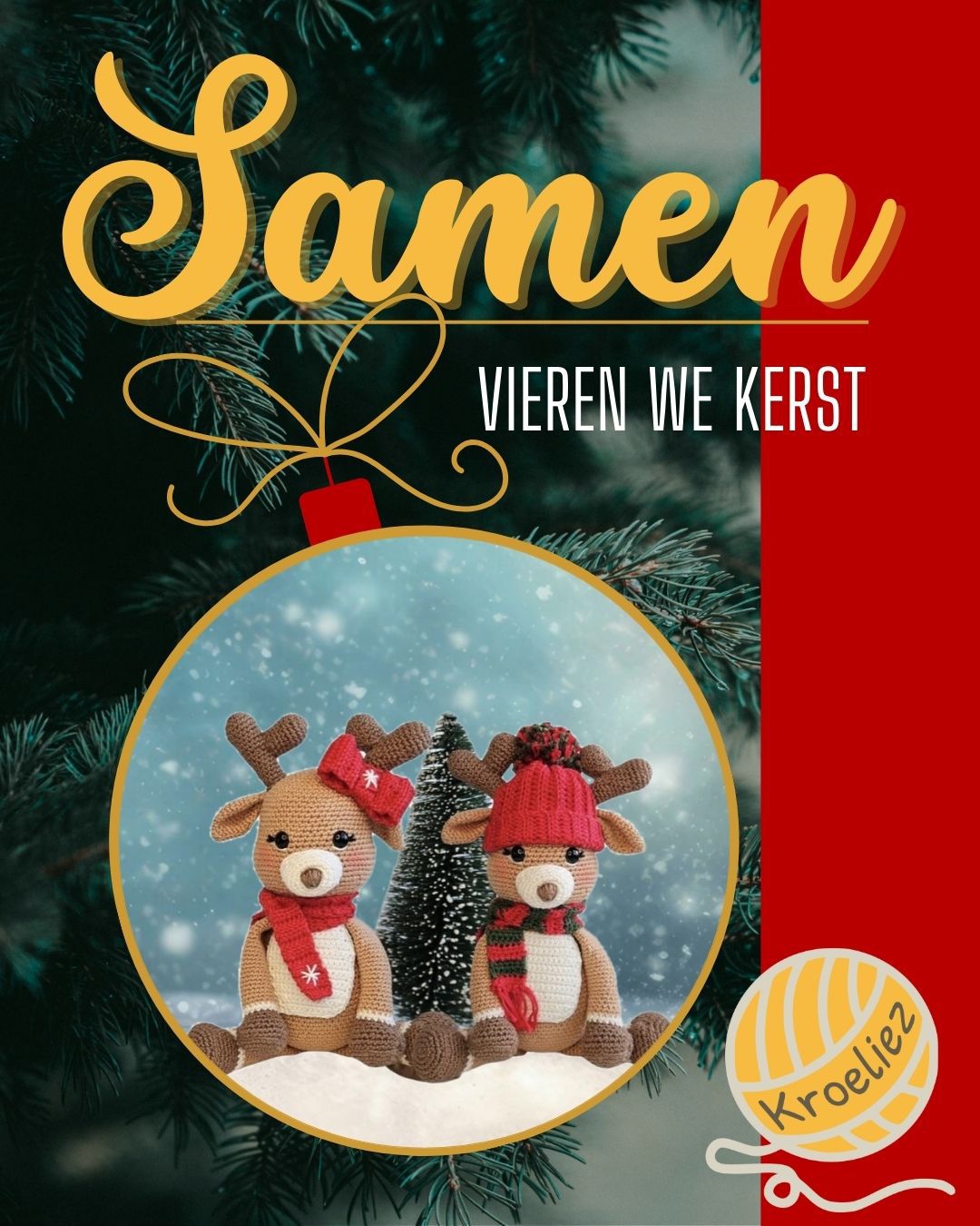 Pre-sale Haakmagazine 'Samen vieren we Kerst'