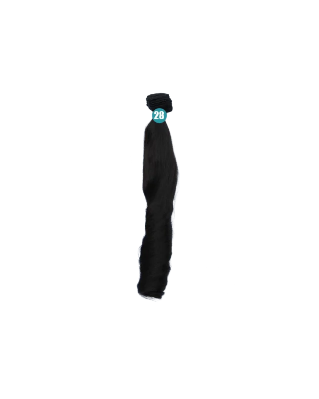 1 stuk Poppenhaar 20cm krullen, lang haar