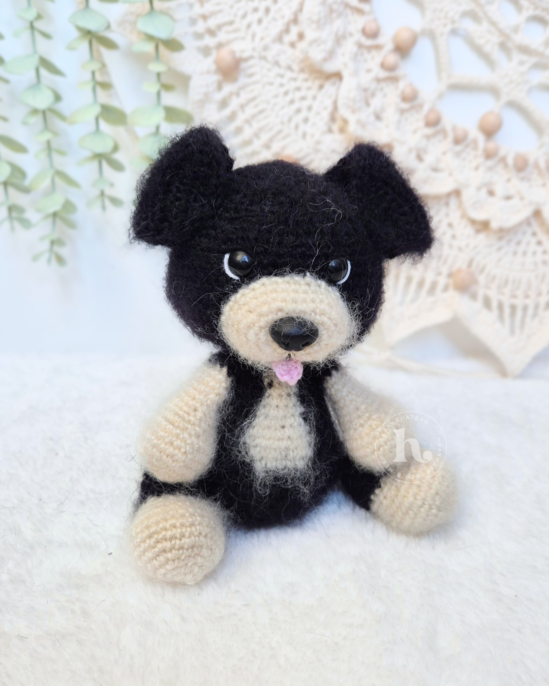 Knuffel Hond Pluis Haakpatroon NL