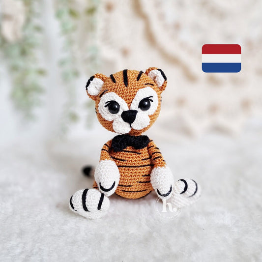 Knuffel Tijger Haakpatroon NL
