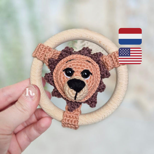 Rammelaar Leeuw Haakpatroon NL/ENG