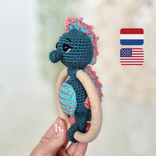 Rammelaar Zeepaard Haakpatroon NL/ENG