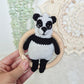 Rammelaar Bruine & Panda beer Haakpatroon NL/ENG