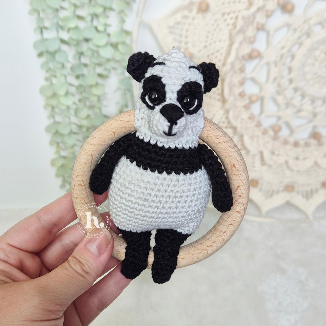 Rammelaar Bruine & Panda beer Haakpatroon NL/ENG