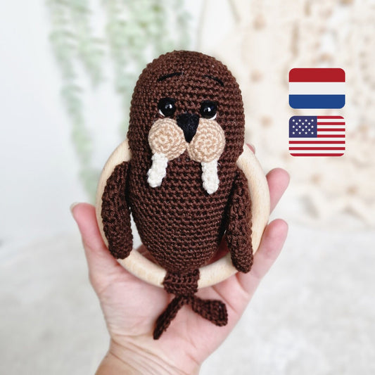 Rammelaar Walrus Haakpatroon NL/ENG