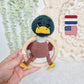 Rammelaar Eend Haakpatroon NL/ENG