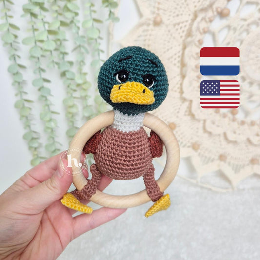Rammelaar Eend Haakpatroon NL/ENG