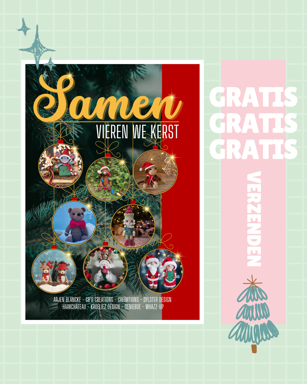 Haakmagazine 'Samen vieren we Kerst'