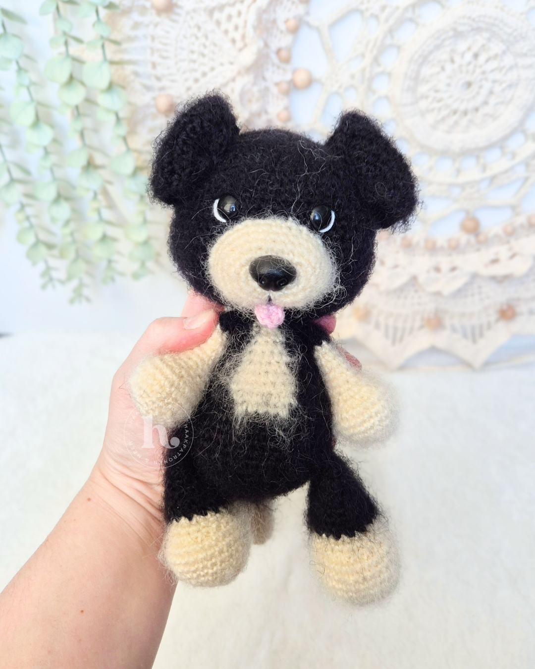 Knuffel Hond Pluis Haakpatroon NL