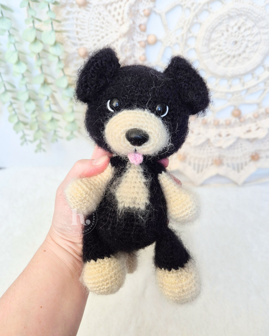 Knuffel Hond Pluis Haakpatroon NL